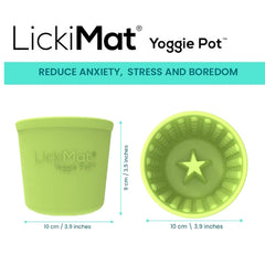 LickiMat® Yoggie Pot - Slow Feeder Bowl - Dante’s Pet Shop